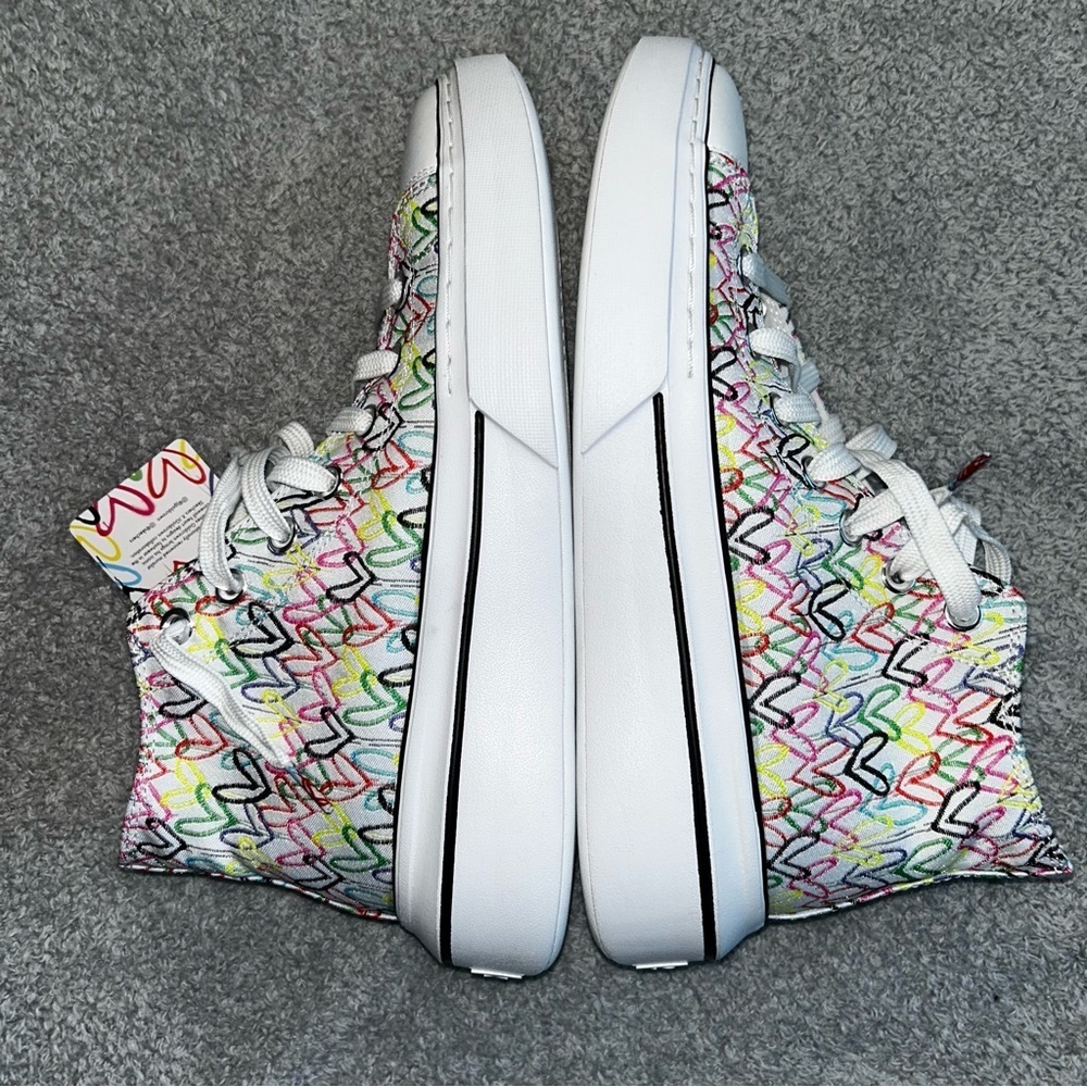 Women’s Skechers Multicolor High-Top Sneakers size 9 - Picture 4 of 5